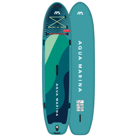 Paddleboard Aqua Marina Super Trip 12'6" Family niebieski