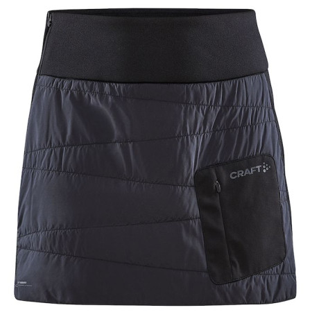 Damska spódnica zimowa Craft Core Nordic Training Insulate czarny/szary Black