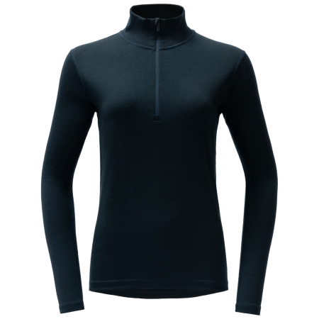Damska koszulka Devold Breeze Plus Merino 200 Zip Neck Wmn