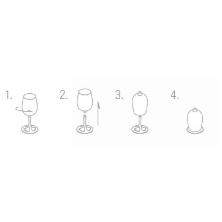 Kieliszek GSI Outdoors Glacier Stainless Red Wine Glass