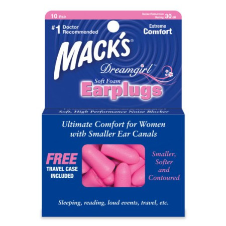 Zatyczki do uszu Mack's Dreamgirl 10 par
