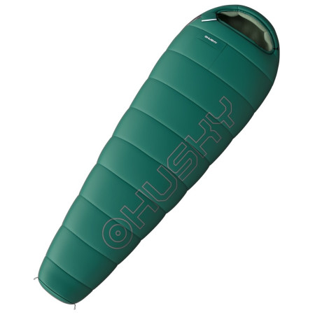 Śpiwór Husky Mikro Musset Short -3°C ciemnozielony