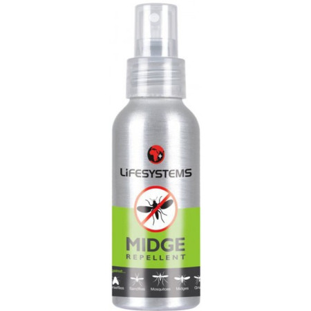 Środek odstraszający Lifesystems Midge Repellent 100ml spray zarys