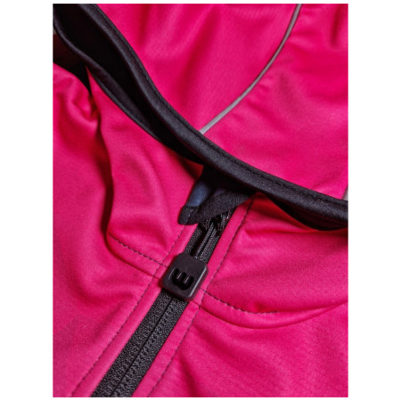 Dziecięca kurtka softshellowa WAMU Mozaika purple