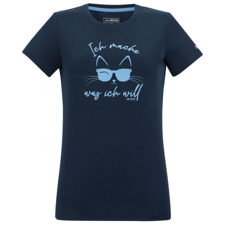 Koszulka damska Regatta Women’s Fingal Slogan ciemnoniebieski Navy