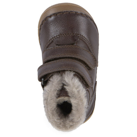 Dziecięce buty zimowe Frodo Paix Up Winter Dark Brown