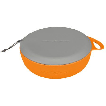 Miska z pokrywką Sea to Summit Delta Bowl with Lid pomarańczowy/szary Orange / Grey