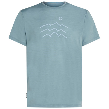 Męska koszulka Icebreaker Merino Blend 125 Cool-Lite™ Sphere SS Tee Across the Peaks