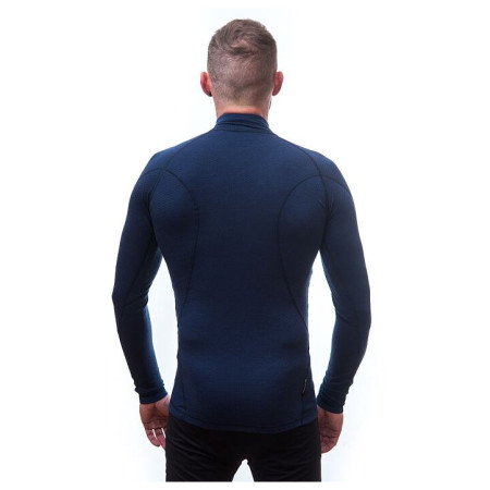 Męska koszulka Sensor Merino DF zip