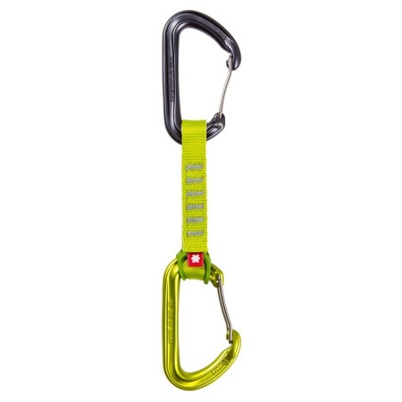 Zestaw ekspresów Ocún HAWK QD WIRE ECO-PES 16 mm 10 cm 6-pack jasnozielony