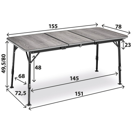 Stół Brunner ELùtop 6 ComPack Extension