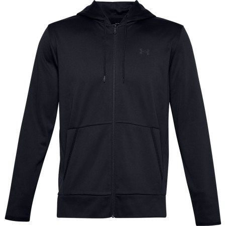 Męska bluza Under Armour Fleece FZ Hoodie czarny Black//Black