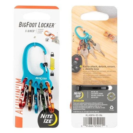 Breloczek do kluczy Nite Ize Keyrack BigFoot