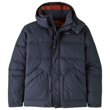 Kurtka zimowa męska Patagonia Downdrift Jacket ciemnoniebieski Smolder Blue w/Burnished Red