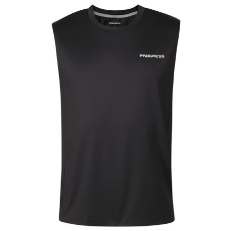 Męski podkoszulek Progress Driver Singlet czarny