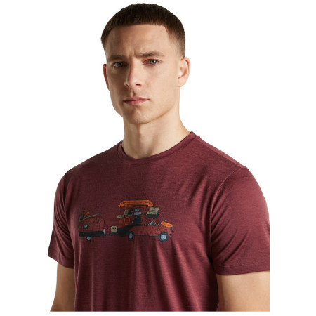 Męska koszulka Icebreaker Men Merino 150 Tech Lite SS Tee Transportage