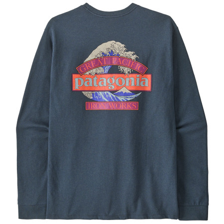 Koszulka męska Patagonia Long-Sleeved Great Waves Responsibili-Tee