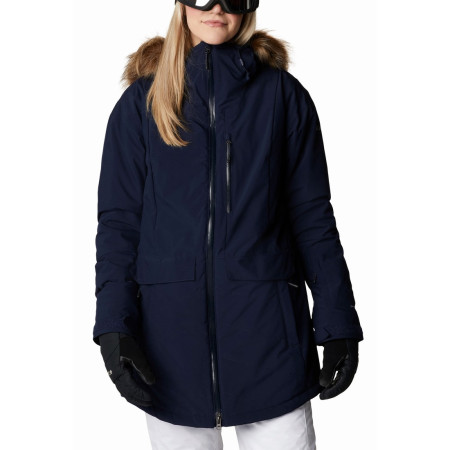Damska kurtka narciarska Columbia Mount Bindo™ II Insulated Jacket ciemnoniebieski DarkNocturnal
