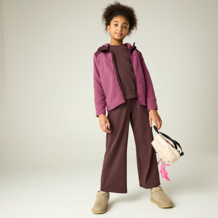 Bluza dziecięca Regatta Myla Hybrid Jacket Fig/Violet
