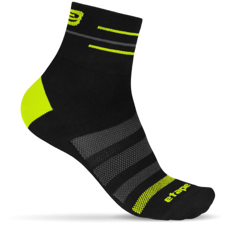 Skarpetki Etape Sox czarny/żółty Black/YellowFluo