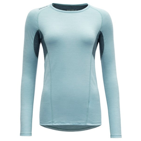 Damska koszulka Devold Running Woman Shirt jasnoniebieski Cameo
