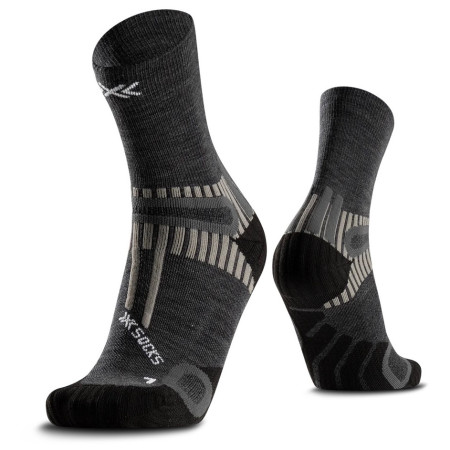 Skarpety X-Socks Hike Perform Merino Ankle szary