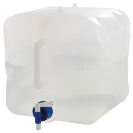 Składany kanister Outwell Water Carrier 10L biały Transparent