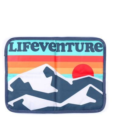 Siedzisko LifeVenture Sit Mat niebieski Retro