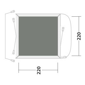 Dywan do namiotu Outwell Cozy Carpet Daytona Air / Pine Hills