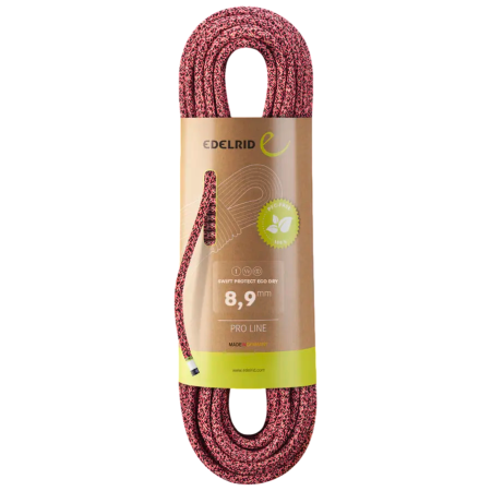 Lina Edelrid Swift Protect Eco Dry 8,9mm różowy 729 night-fire