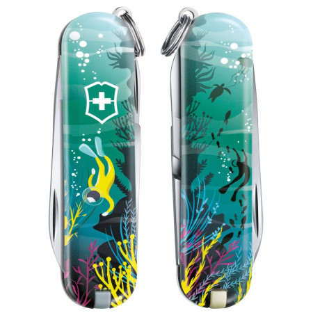 Składany nóż Victorinox Classic LE Deep Dive turkusowy DeepDive