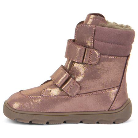 Dziecięce buty zimowe Frodo Barefoot Zeru Tex Winter Pink/Gold