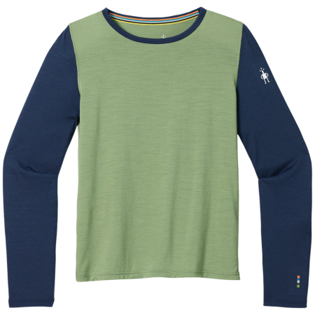 Dziecięca koszulka Smartwool Kids' Classic Merino Blend Base Layer Cr
