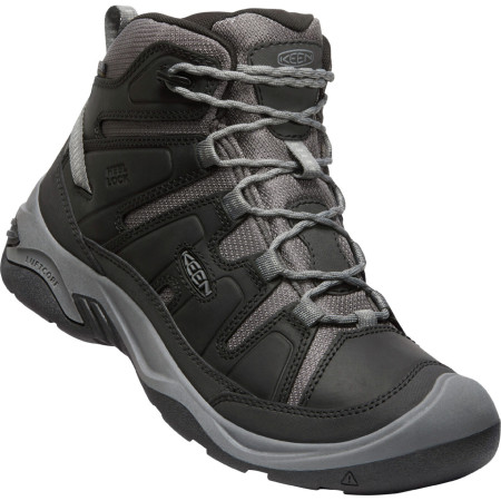 Męskie buty turystyczne Keen Circadia Mid Wp M czarny/szary black/steel grey