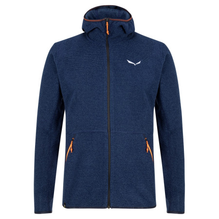 Męska bluza Salewa Nuvolo Pl M Jkt 2022 ciemnoniebieski dark denim melange