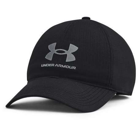 Bejsbolówka Under Armour Isochill Armourvent ADJ czarny/szary Black / / Pitch Gray