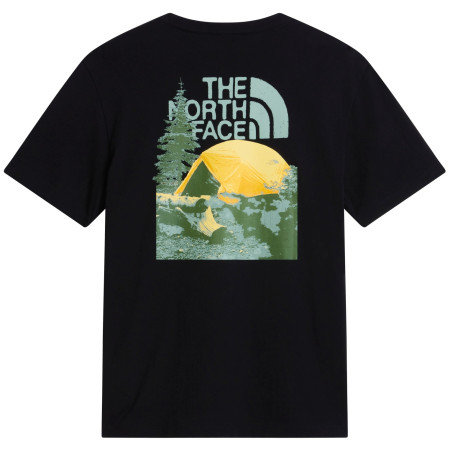Koszulka męska The North Face M Pitch A Tent Relaxed Ss Tee czarny TNF BLACK