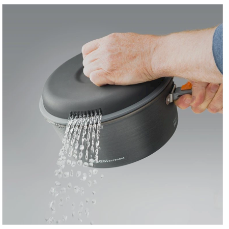 Zestaw naczyń GSI Outdoors Pinnacle Ceramic Base Camper Large