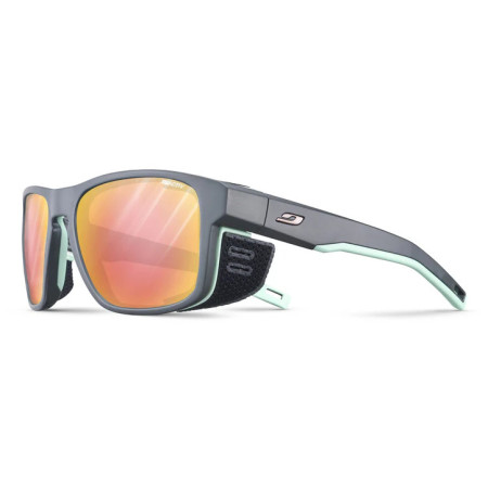 Okulary przeciwsłoneczne Julbo Schield M Ra Glare Control 1-3 szary/zielony Dark Gray / Pastel Green