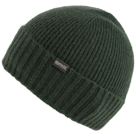 Czapka Regatta Ribbed Basic Beanie zielony Dark Khaki