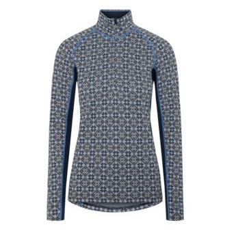 Damska koszulka Kari Traa Rose Light Baselayer Half Zip