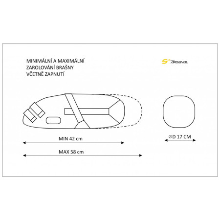 Torebka pod siodło Sport Arsenal Art. 622