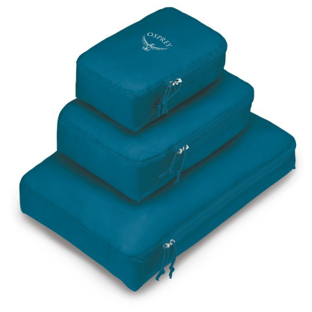 Zestaw pokrowców Osprey Packing Cube Set niebieski waterfront blue