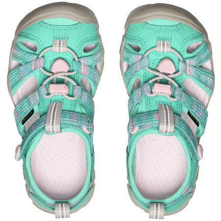 Sandały dziecięce Keen Seacamp II Cnx Children Bright Aqua/Giggle Pink
