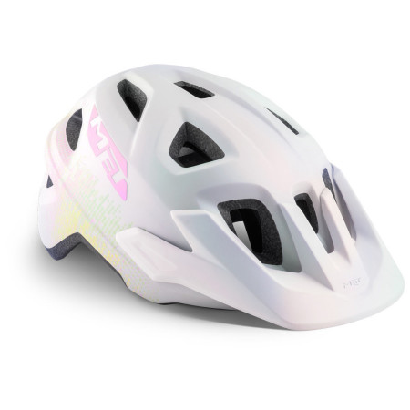Dziecięcy kask rowerowy MET Eldar biały