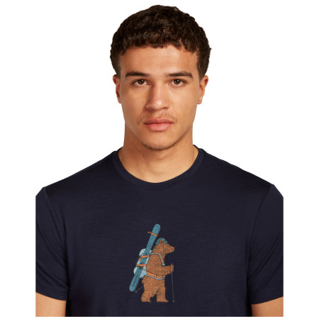 Koszulka męska Icebreaker Men Merino 150 Tech Lite Bear Tour