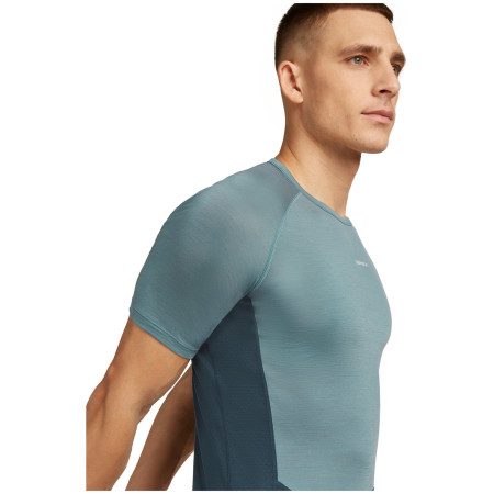 Męska koszulka Icebreaker M Mer 125 ZoneKnit SS Crewe