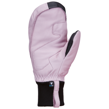 Rękawice narciarskie dla kobiet SnowLife SMitten Leather W´s różowy rose
