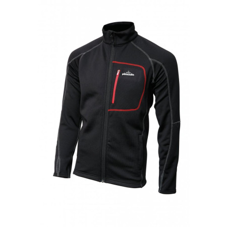 Męska bluza Pinguin Power Man Full Zip czarny