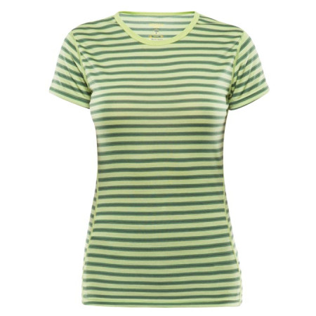 Koszulka Devold Breeze Woman T-Shirt (2018) żółty LimeStripes
